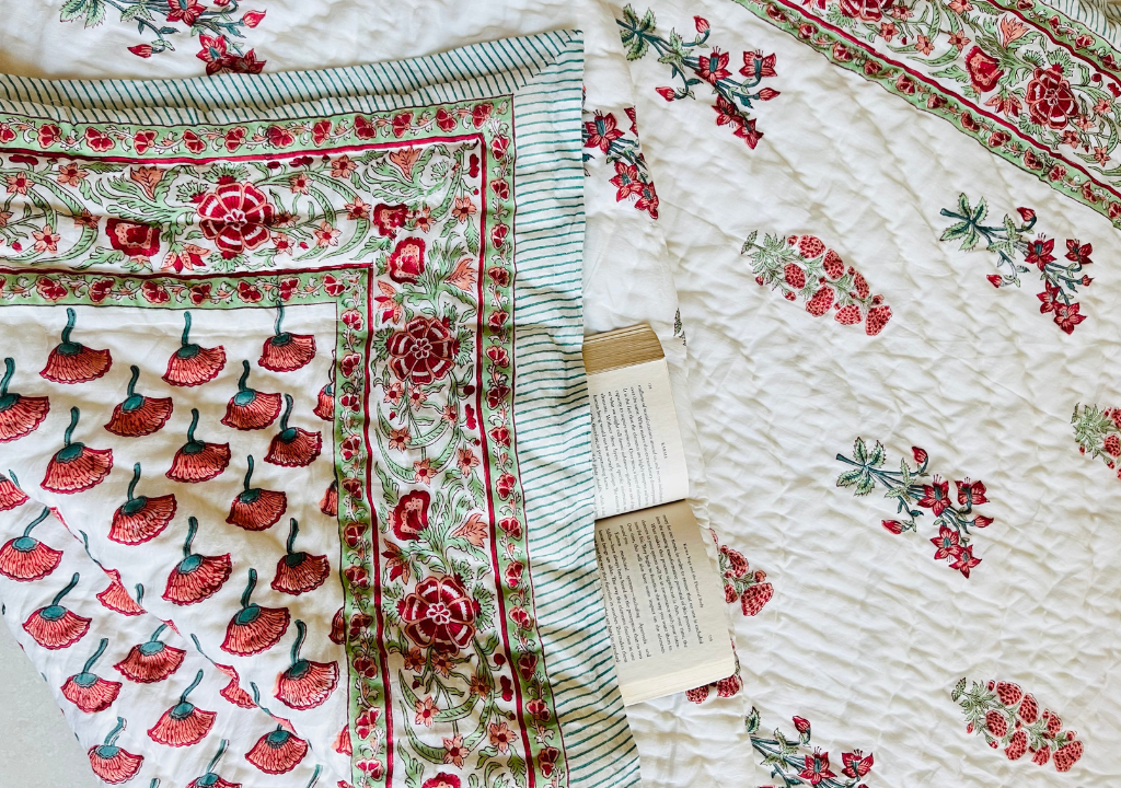 block print quilts